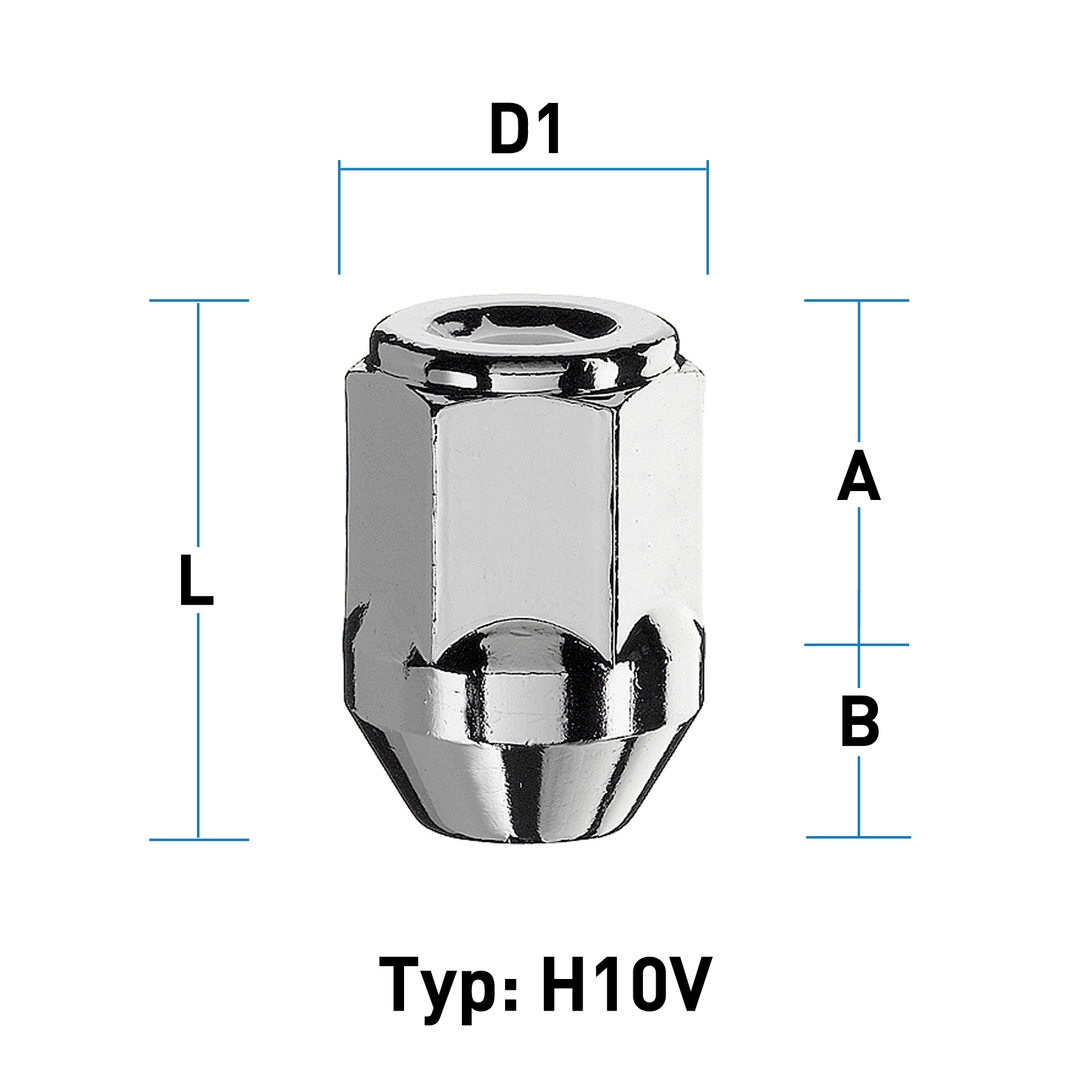 Image for Hjulmutter  - 60° Kon - M14x1,5 - 29 mm