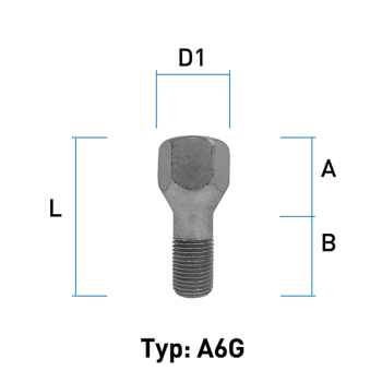 Image for Hjulbolt - 60° Kon - M14x1,5 - 28 mm