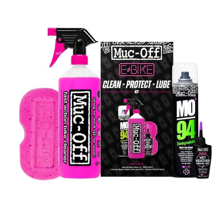 MUC-OFF EBIKE CLEAN PROTECT LUBE KIT